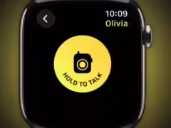 苹果 watchOS 27 测试版悄然移除 Apple Watch 对讲机应用