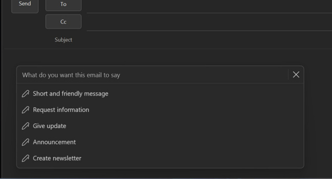 经典版 Outlook 迎来重大更新:微软宣布今年内引入 AI 自动起草邮件功能