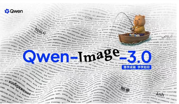 阿里发布Qwen-Image-3.0,支持4.5K Token超长输入与复杂图文生成