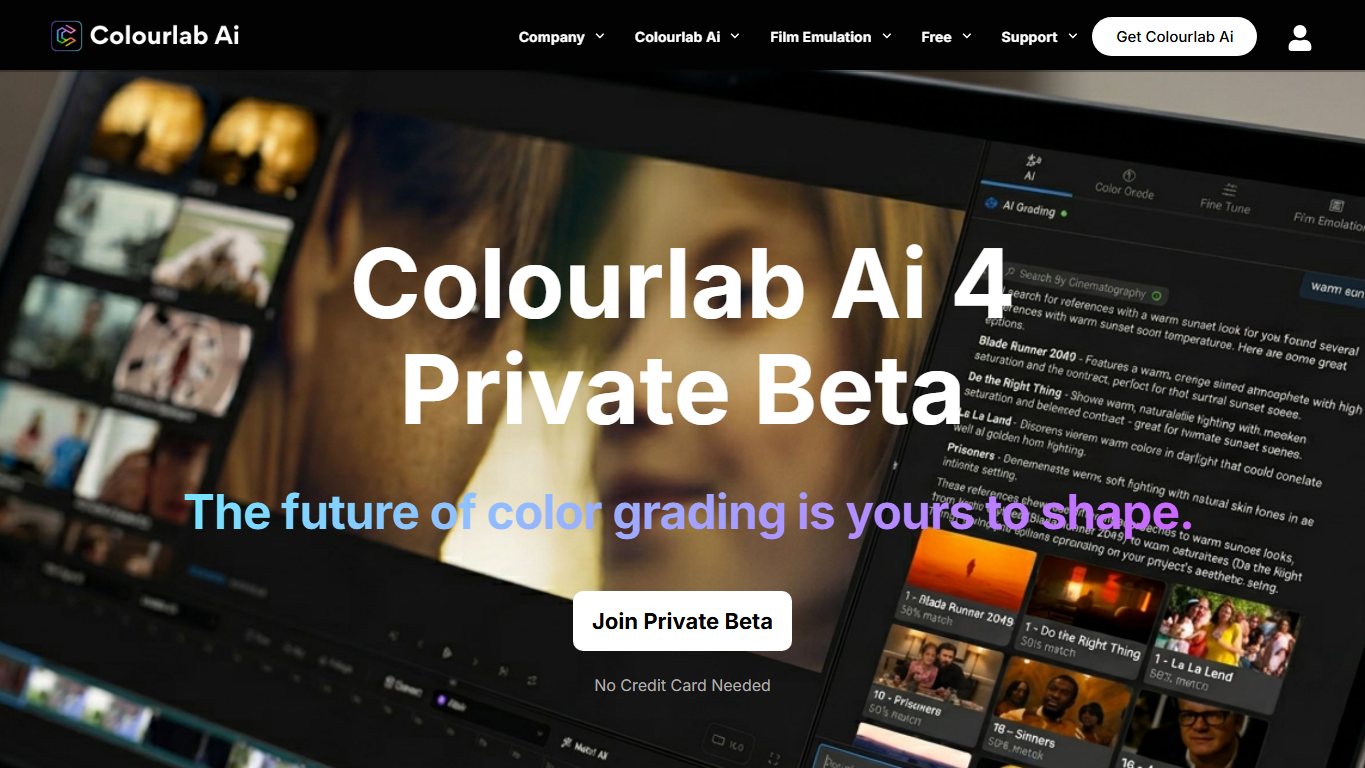 Colourlab 官网截图