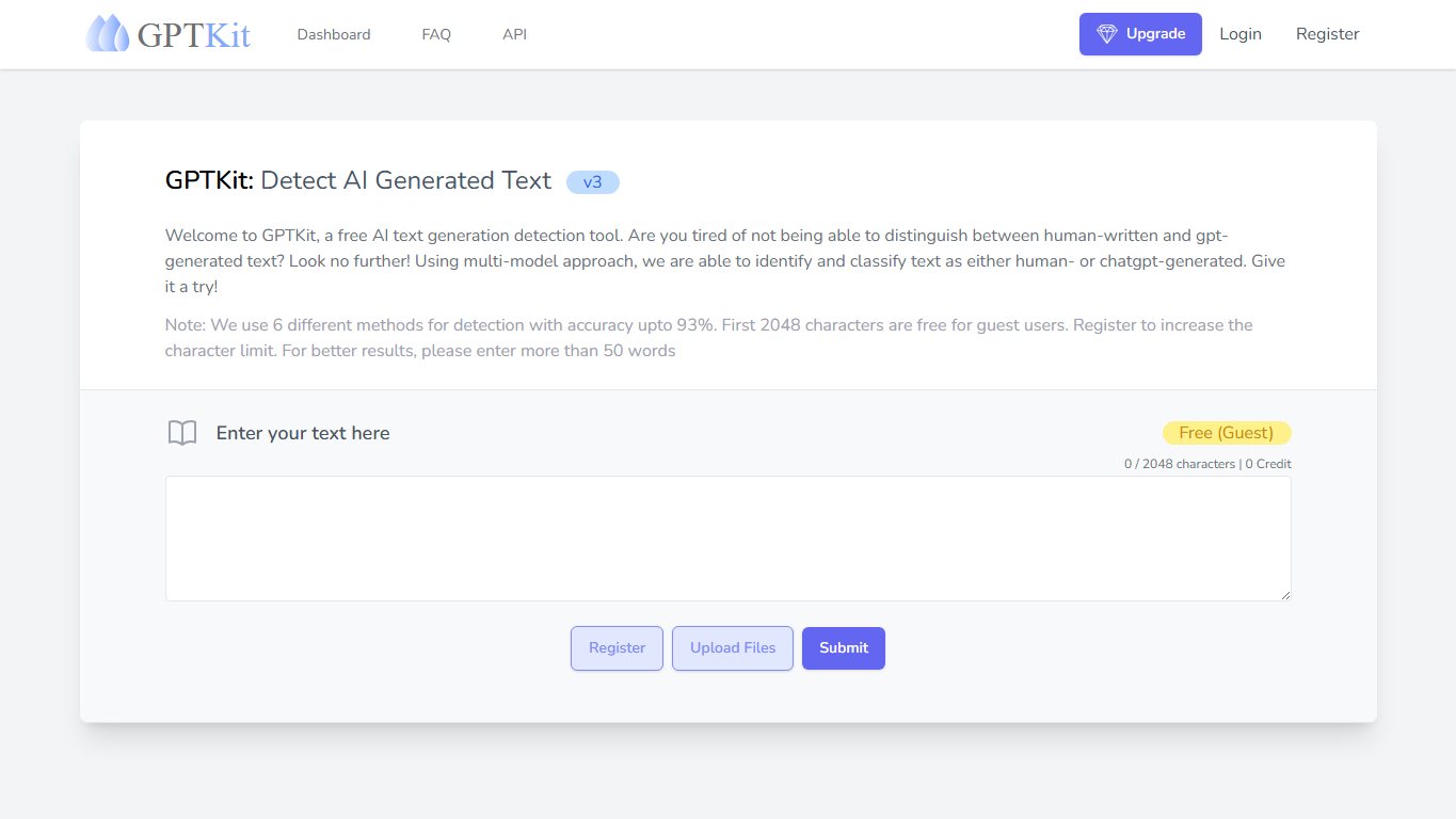 GPTKit 官网截图