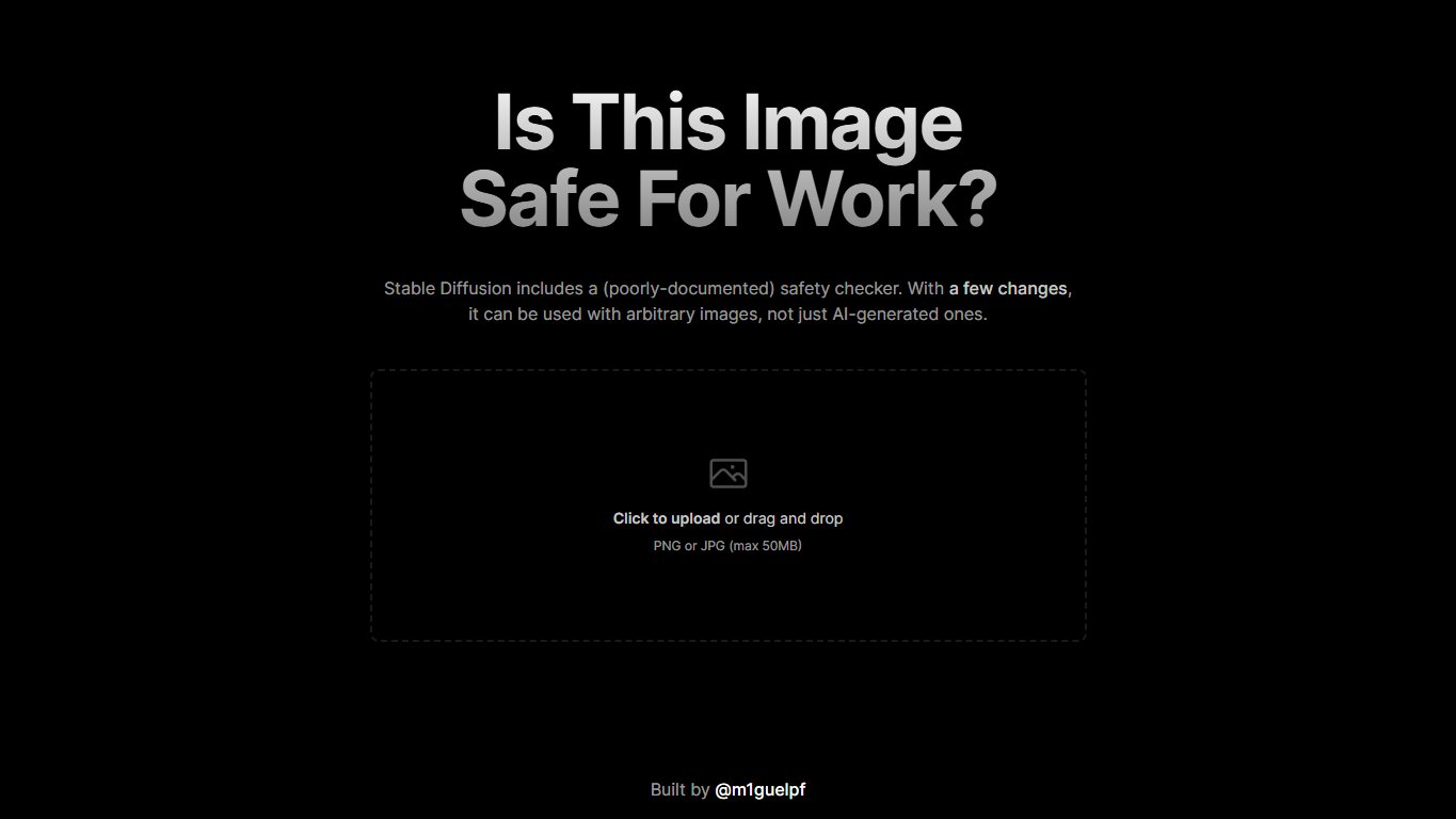 Is This Image NSFW? 官网截图