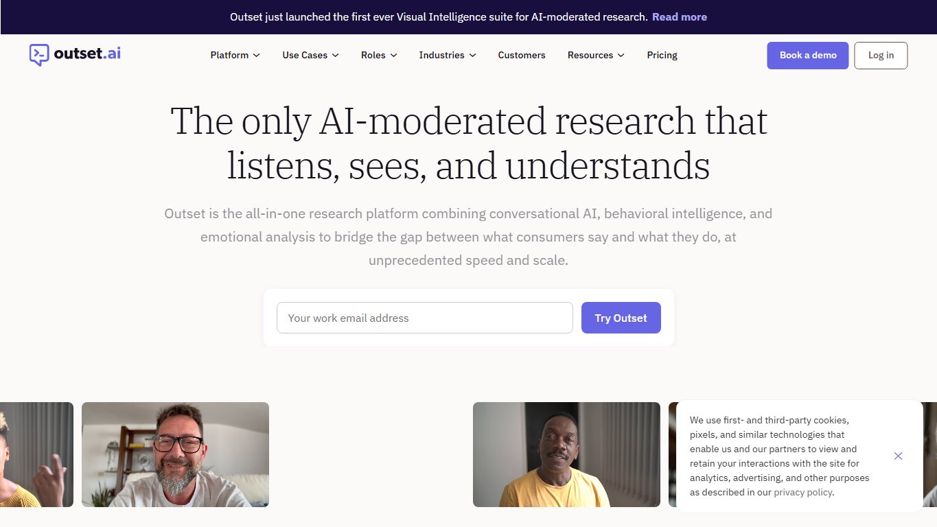 Outset.ai 官网截图